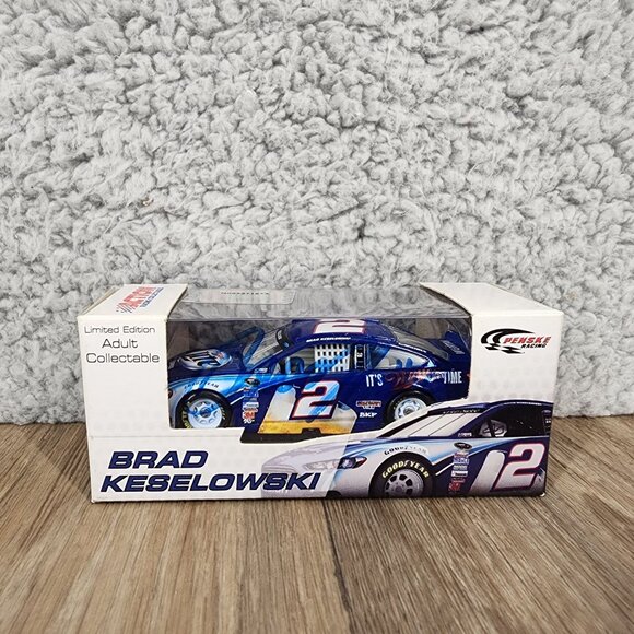 AUTOGRAPHED Brad Keselowski‎ #2 Miller Lite 2013 Fusion Lim Ed 1:64 Diecast Car - Picture 1 of 9
